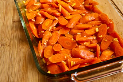 Roasted Red Curry Christmas Carrots with Ginger and Garlic - Kalyn's ...