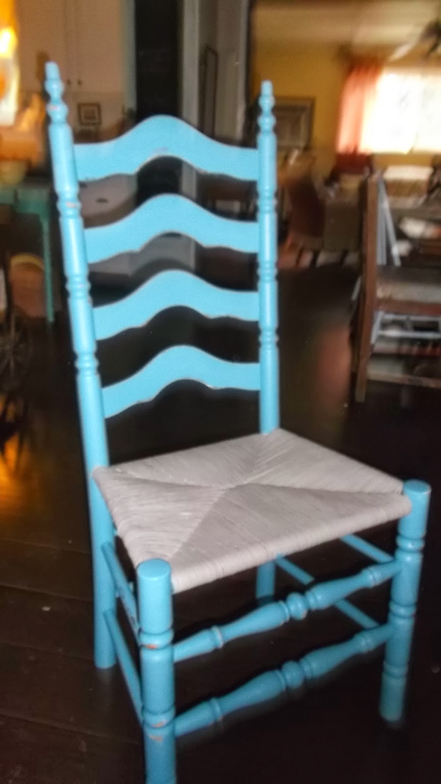 living a cottage life: Ladder Back Chairs