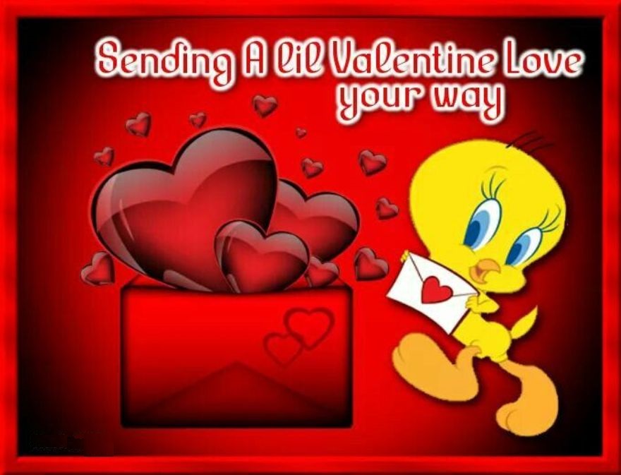 Want your tweety valentine photos