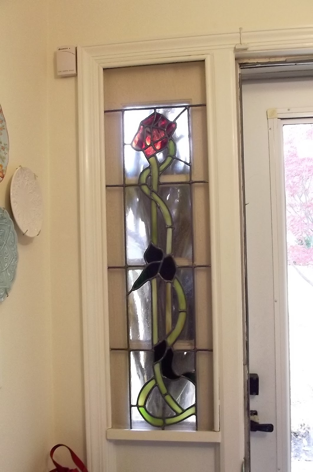 Removing Stained Glass Sidelights (DIY project) Days of Chalk and