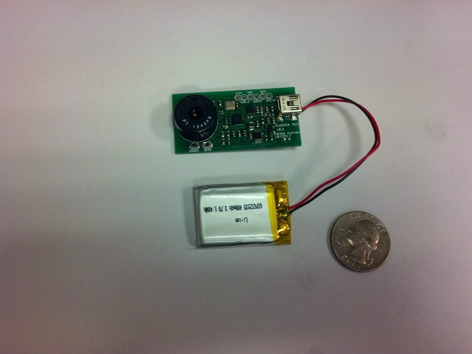 Spinning things and more! Audible Altimeter part 1