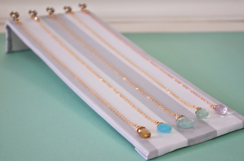 modern bohemian lifestyle: diy necklace display modern bohemian lifestyle: diy necklace display, Presentation templates