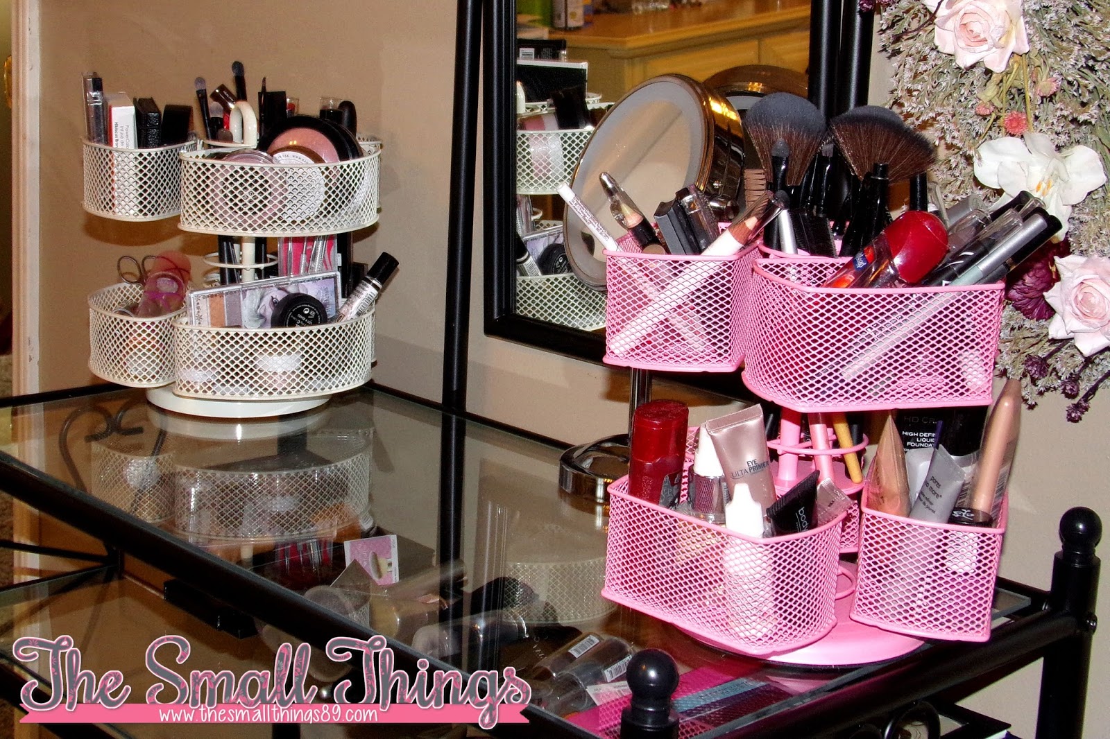 Keep your makeup organized with Nifty Home Products {Cosmetic