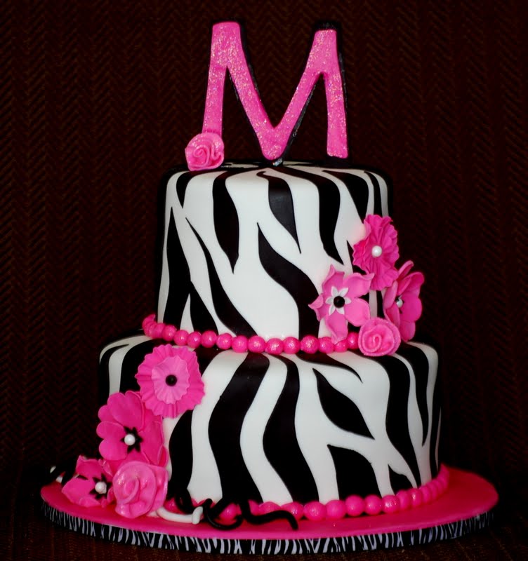 CakeFilley: Zebra Baby Shower Cake