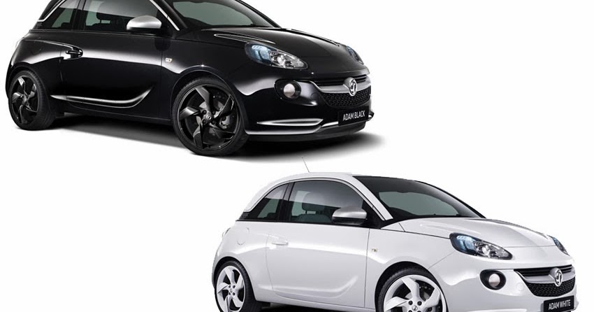 Vauxhall Motors Launches Adam Black And Adam White Limited