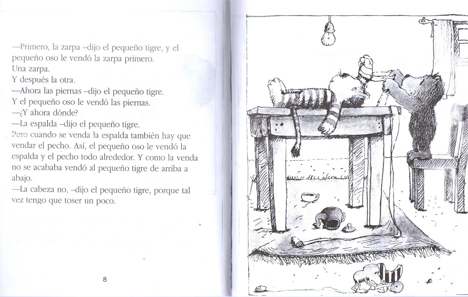YO TE CURARE DIJO EL PEQUENO OSO yo te curare dijo el pequeno oso: