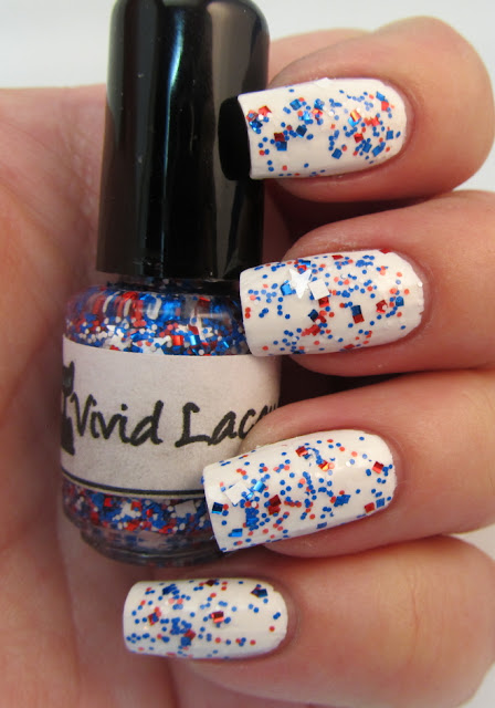 Paint me Patriotic over Milani White on the Spot Paint me Patriotic over Milani White on the Spot