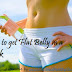 How to get flat belly in a week