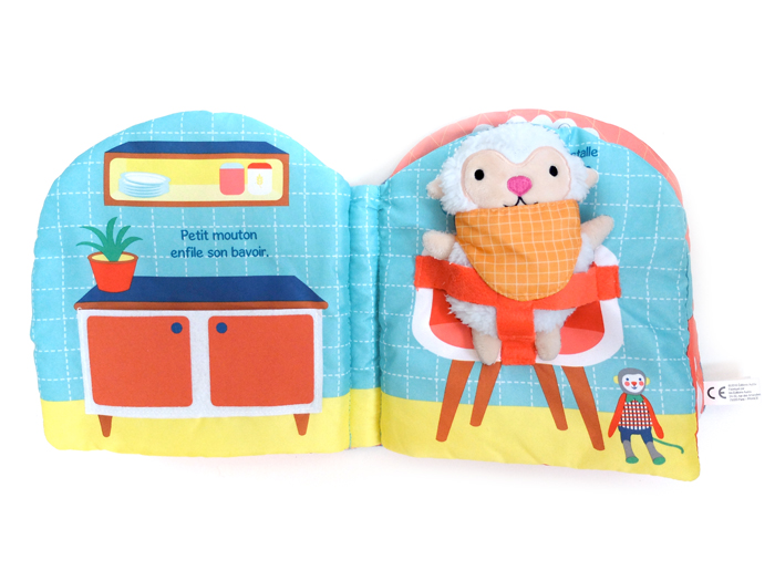 Lisa S Factory A Table Petit Mouton Mon Nouveau Livre D Eveil En Tissu