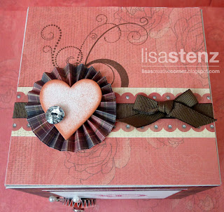 Lisa’s creative corner: january creative club Lisa’s Creative Corner: January Creative Club - Valentine Box and a