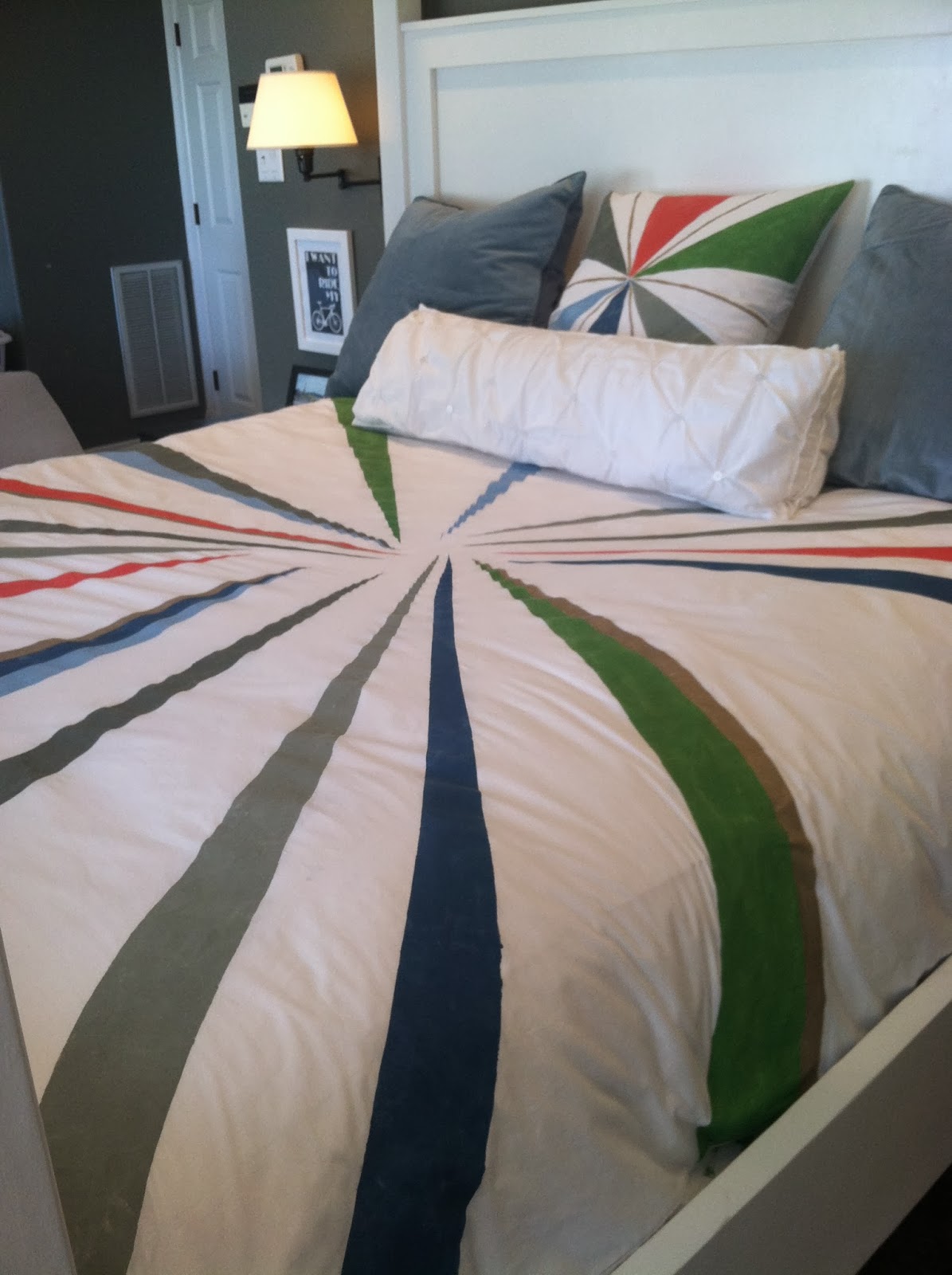 Decor Sanity Hand Painted Duvet Cover