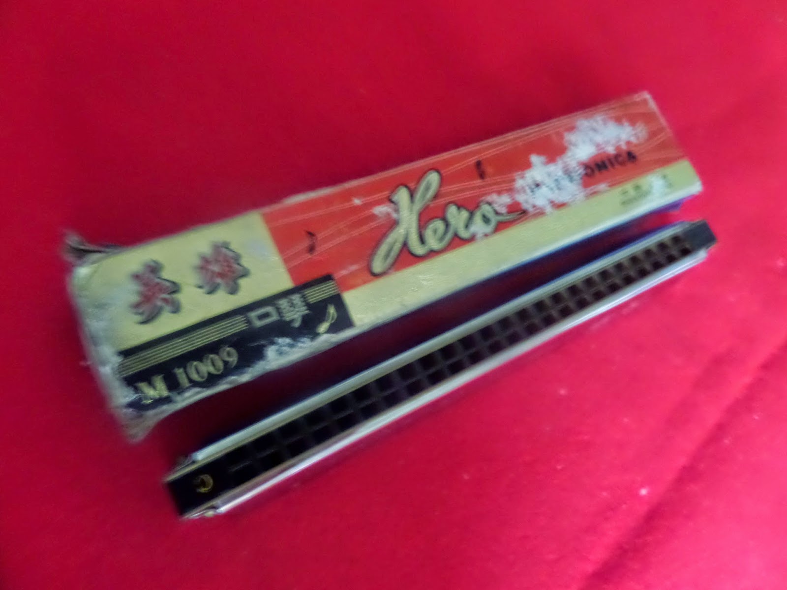 Armónica de México Harmónica antigua Hero M1009