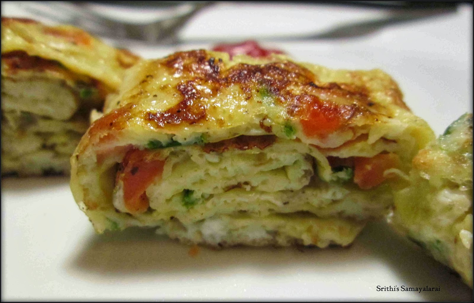 EGG/OMELETTE ROLL EGG RECIPE Srithi's Samayalarai