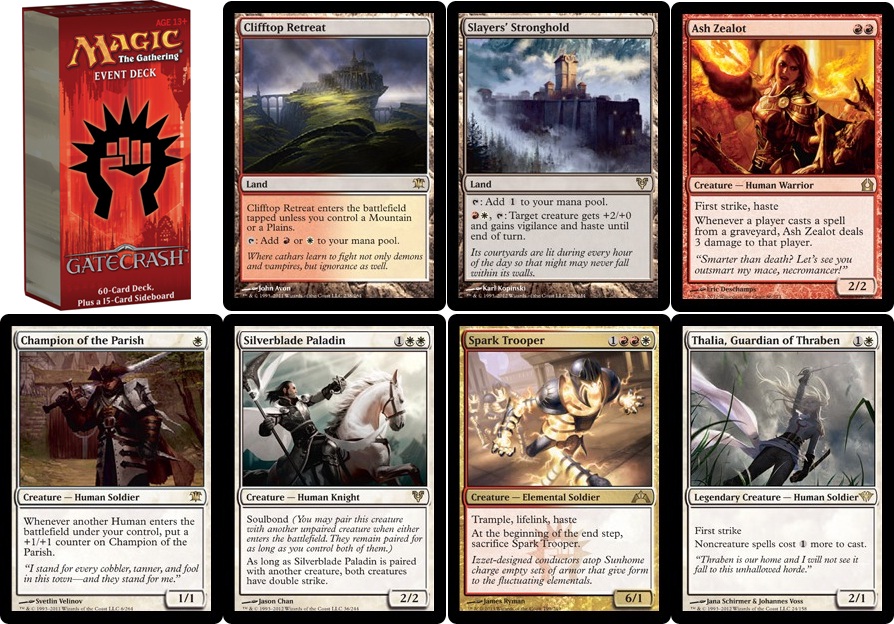 MTG Realm Gatecrash Event Decklists