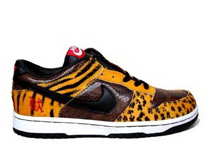 nike tiger print shoes