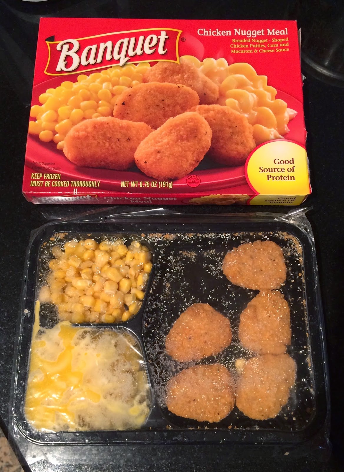 Chicken Nugget Meal From Banquet / バンケットのチキンナゲット ミール I'm Made of