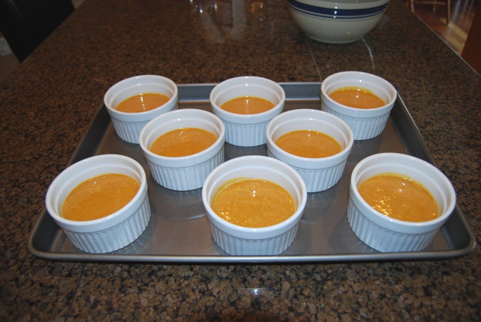 Valerie's PatchWork Pumpkin Pie Ramekins