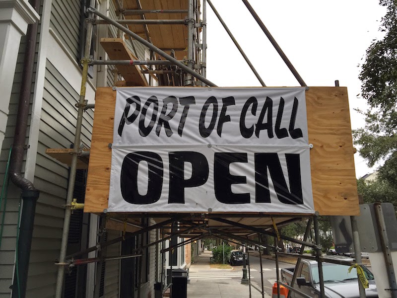 Port Of Call burgers in the French Quarter of New Orleans