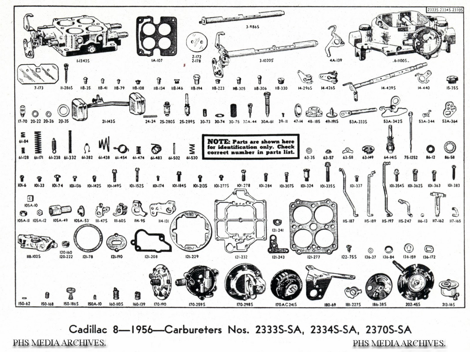 phscollectorcarworld Tech Files Cadillac Carter WCFB Carb Technical