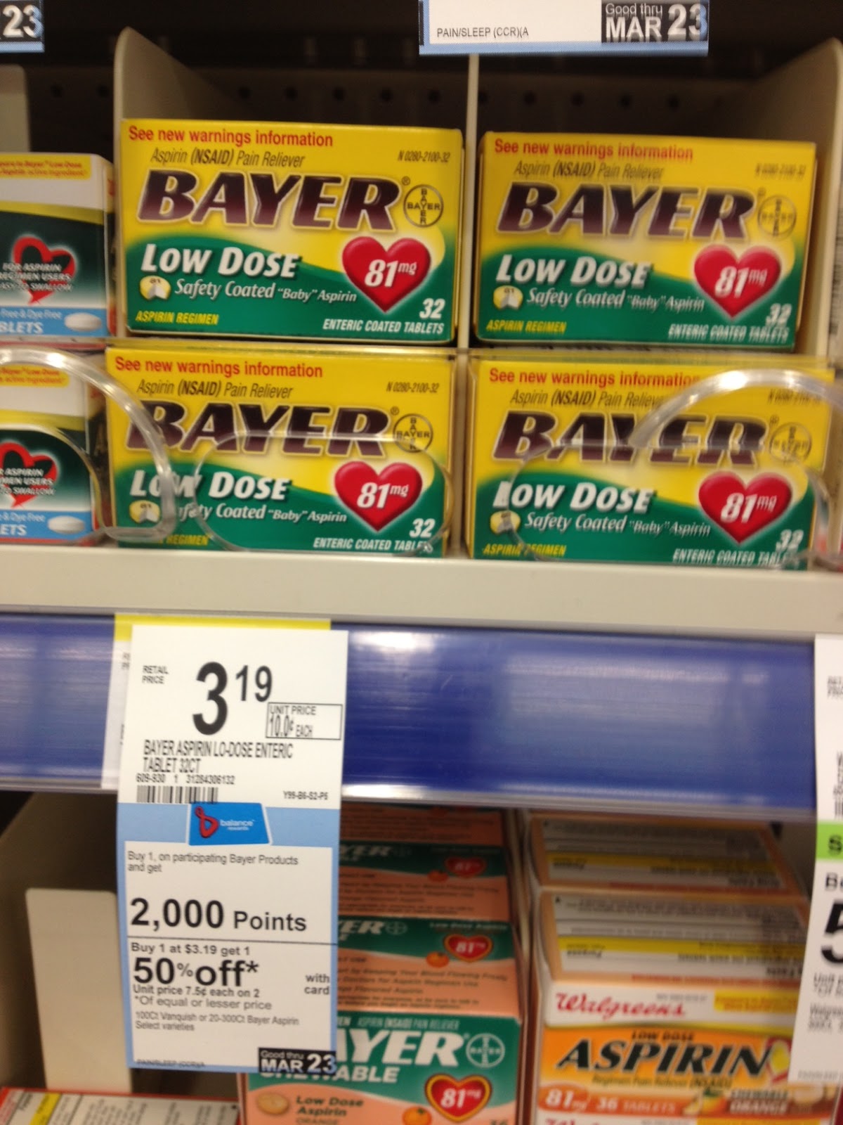 Bayer Moneymaker at Walgreens This Week! A Single Coupon