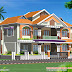 Double story luxury home design - 3719 Sq. Ft.