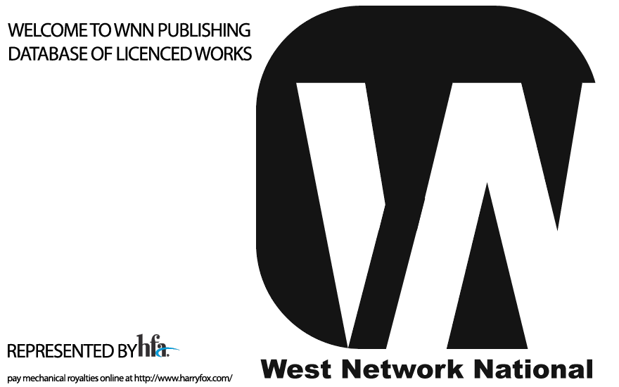 WELCOME TO WNN PUBLISHING DATABASE OF LICENSED WORKS MADE AVAILABLE FOR USE.