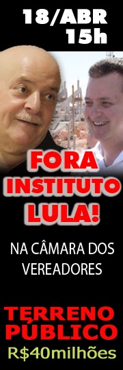 TERRENO DE 40 MILHÕES E O LULA QUER NOS TOMAR !!! CONVOCAÇÃO !!!