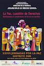 XXXVI JORNADAS POR LA PAZ