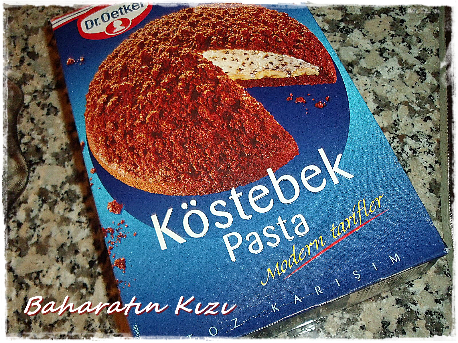 Baharatın Kızı KÖSTEBEK PASTA (DR.OETKER)
