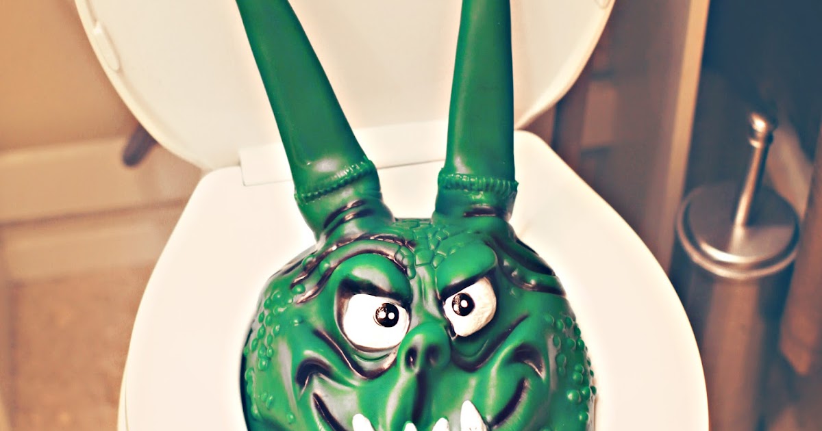 The First Grade Crush The Toilet Monster