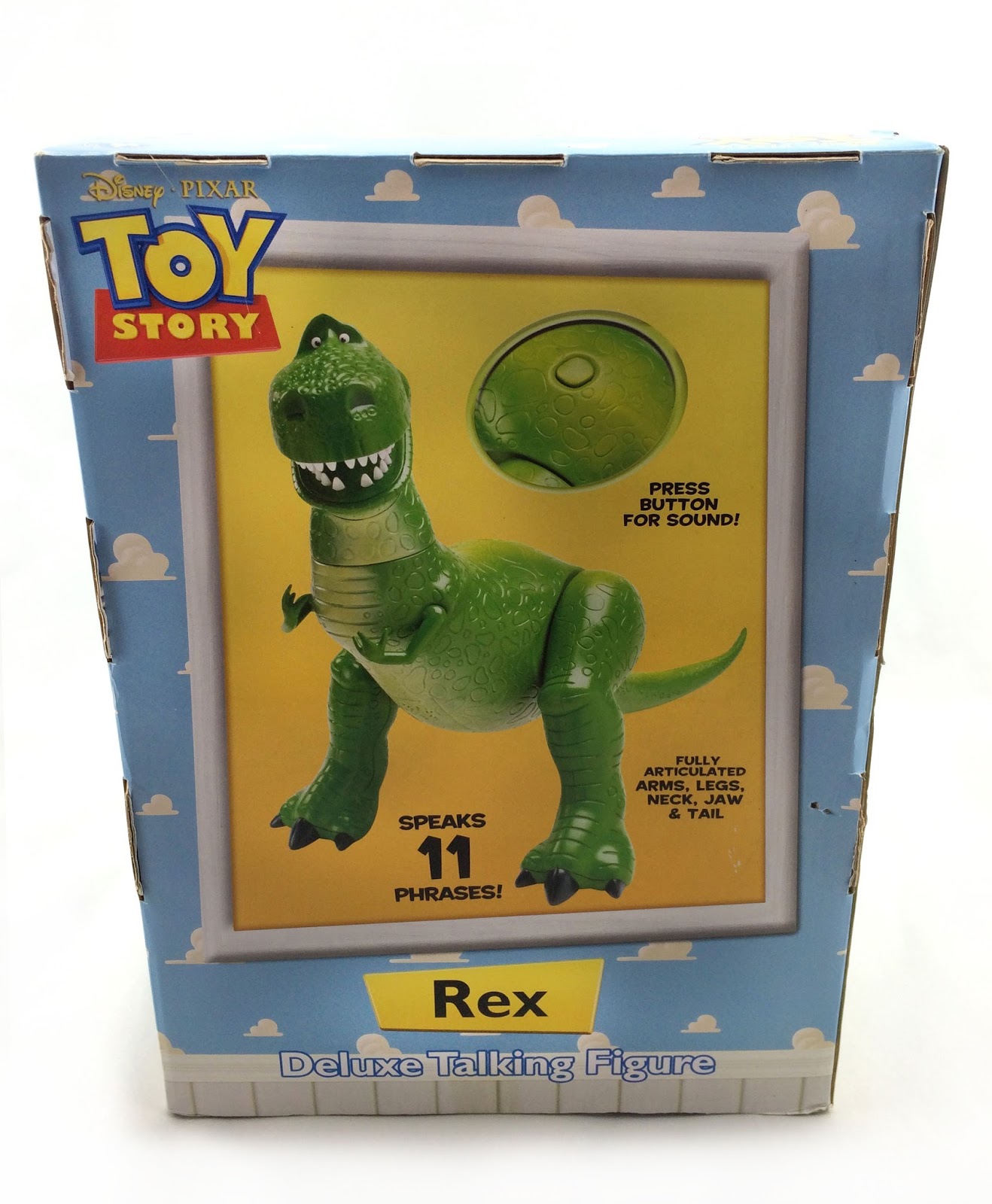 disney store rex talking action figure