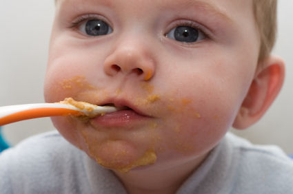 When can you start feeding an infant solid foods?