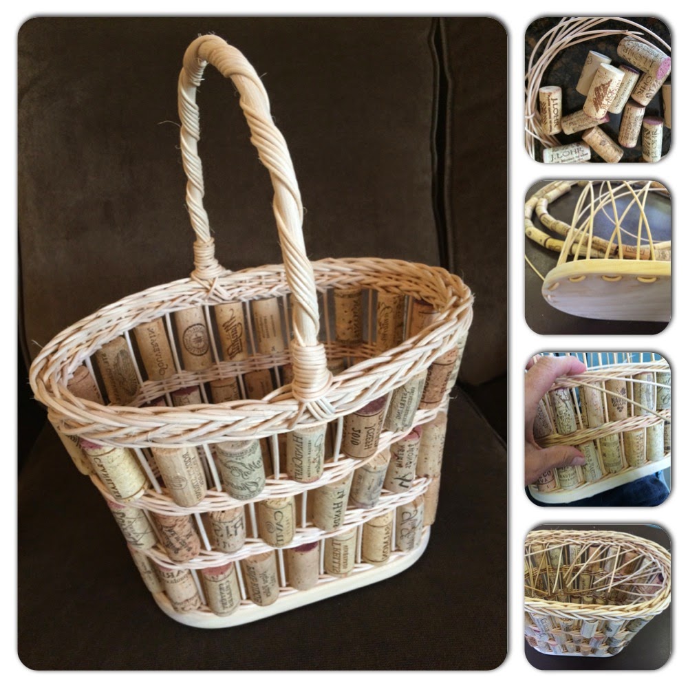 Baskets and more...... Wine Cork Tote