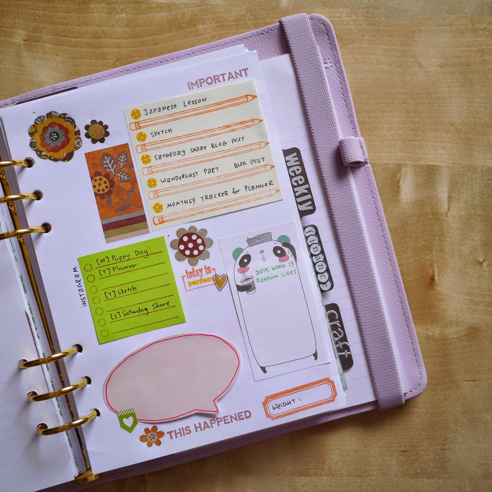 Planner Nerd Wednesday: Hello, Kikki K Lilac Planner {Alice in Craftyland}