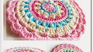 Mandala de primavera con explicación paso a paso