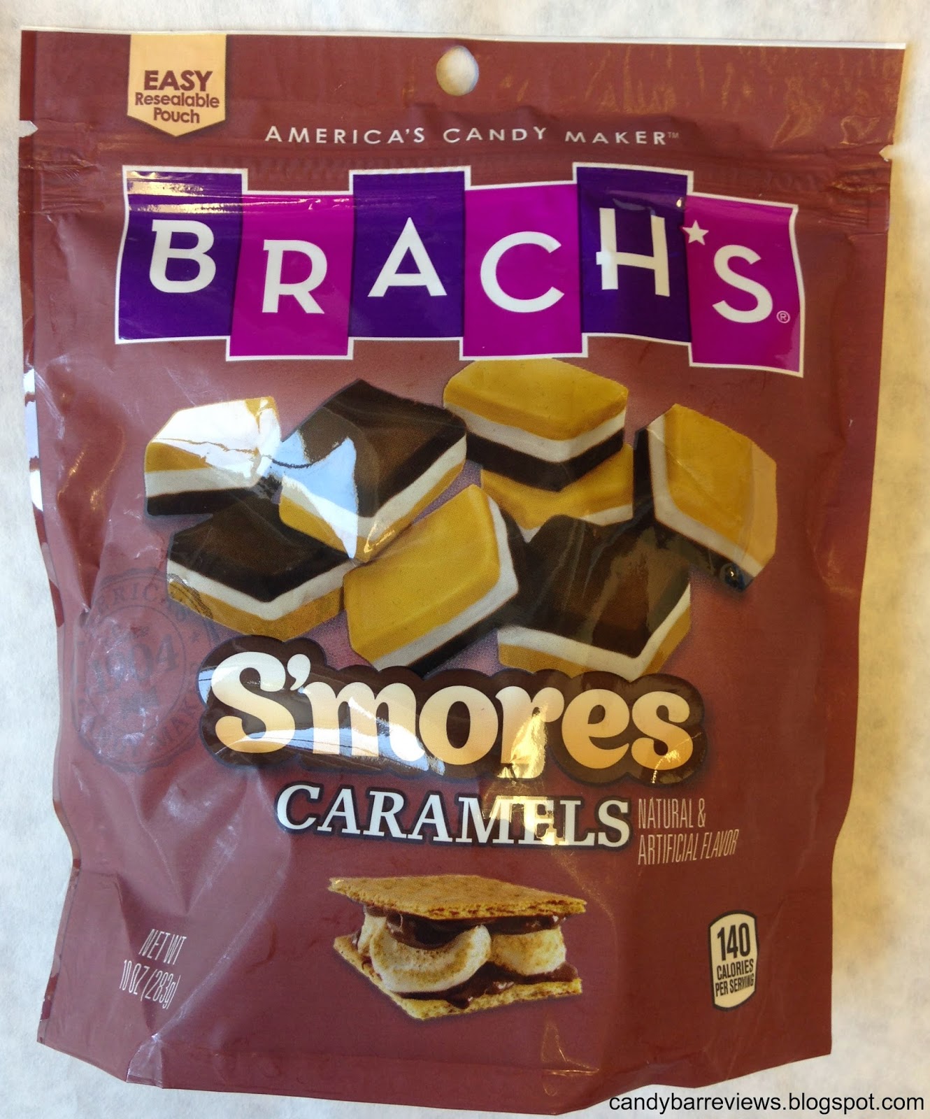 Candy Bar Reviews Brach's S'mores Caramels