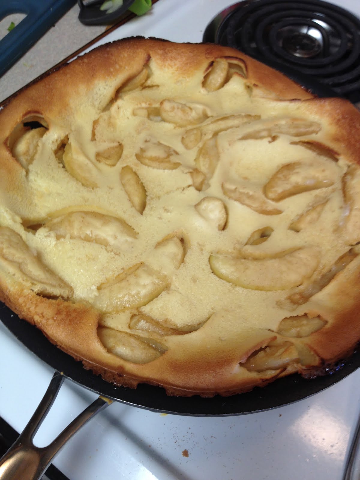 German Apple Oven Pancake The Secret Ingredient is Love