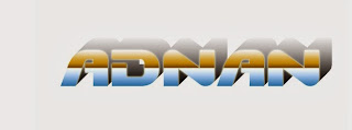 Adnan 3d Name Logo