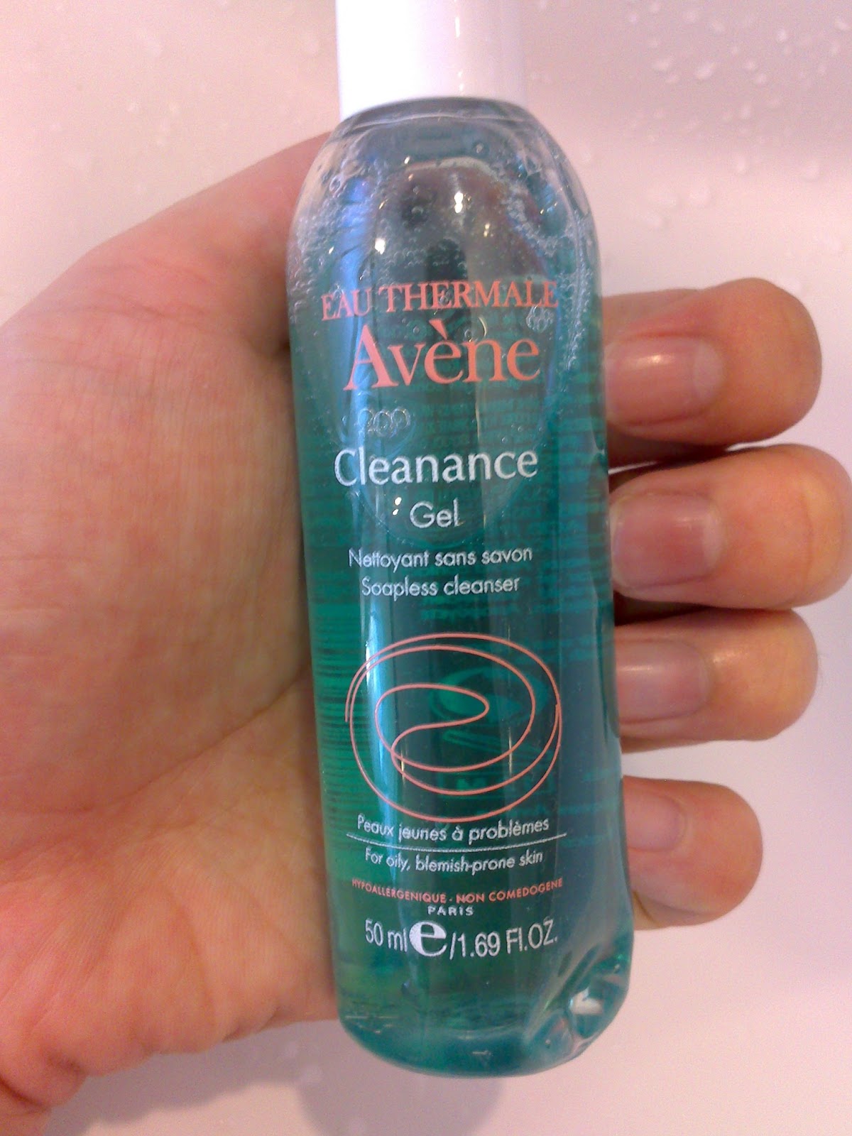 avène cleanance gel soapless cleanser