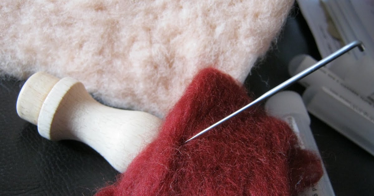 Debbs Elliman Needle felted styrofoam head