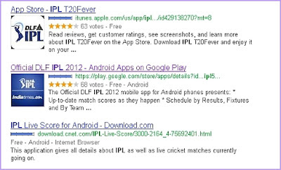 Search Mobile Apps directly in Google Search