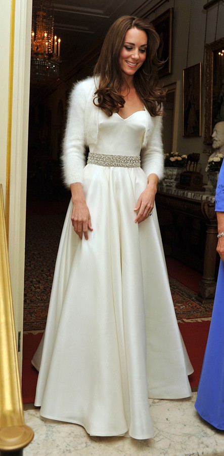 royal wedding kate dress. kate second dress in royal