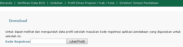 Silahkan Cek Data Baik yang Valid, Eror ataupun masih dalam status