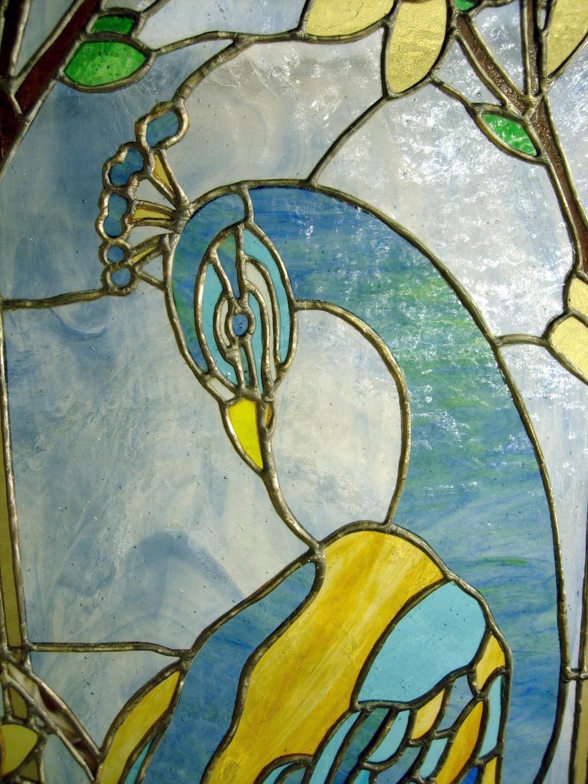 Laboratorio di vetrata e mosaico: vetrate e mosaici Vetrate stile liberty