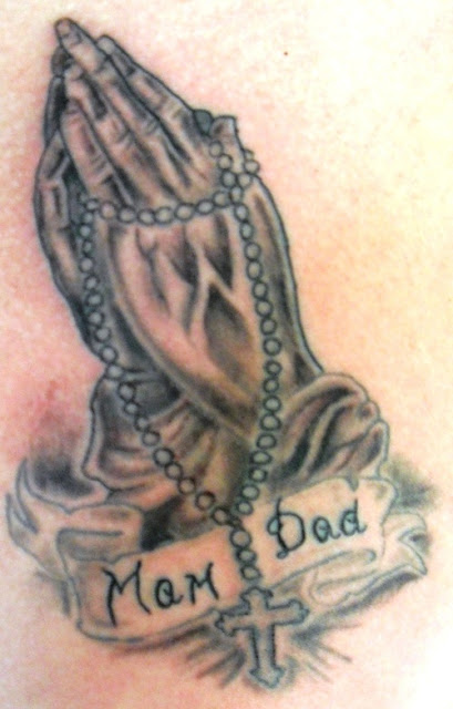 Cross tattoos rosary tattoos religious tattoos hand cross tattoo