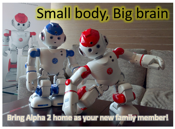Robot Alpha 2 Small Body , Big Brain Robot Alpha 2 Small Body , Big Brain