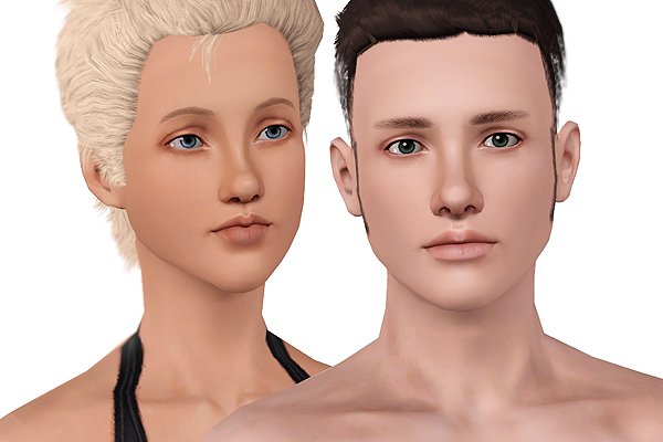 Sims 3 Realistic Skin Tones