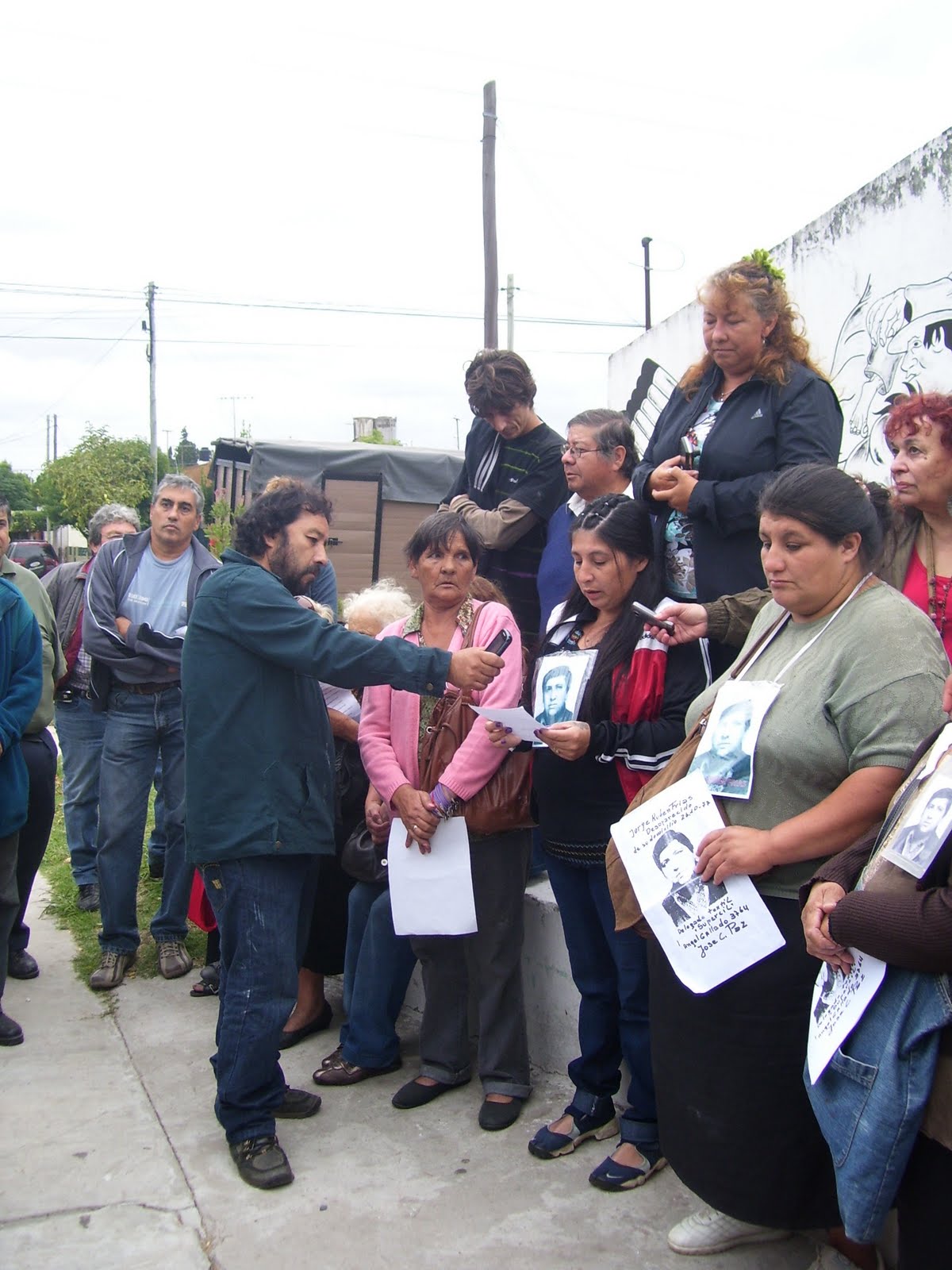 CORRIENTE DELERONI ACTO HOMENAJE EN JOSÉ C. PAZ