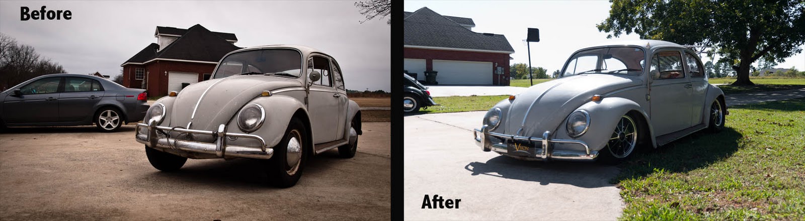 Otis - my '65 Beetle BeforeAfter
