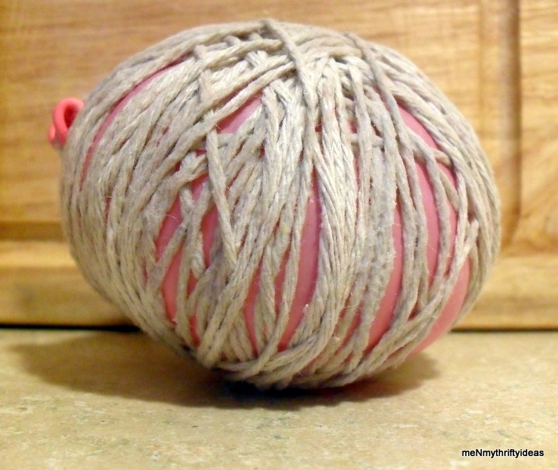 me and my thrifty ideas DIY Twine Ball